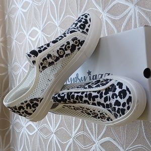 Cheetah Print Mesh Shoes!